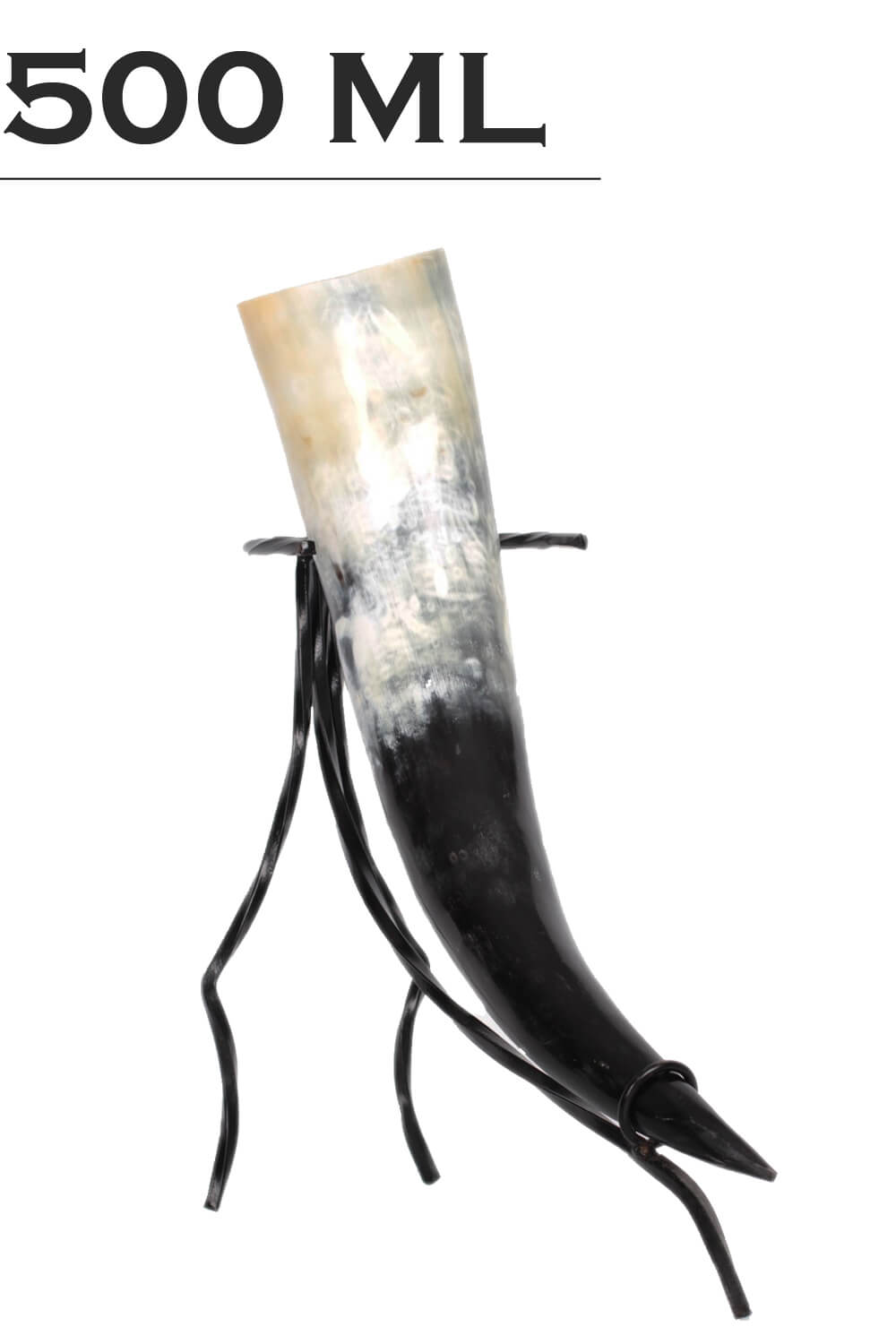 Trinkhorn poliert - versch. Größen