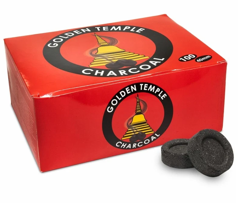 Holzkohletabletten Golden Temple -- 4.0 cm