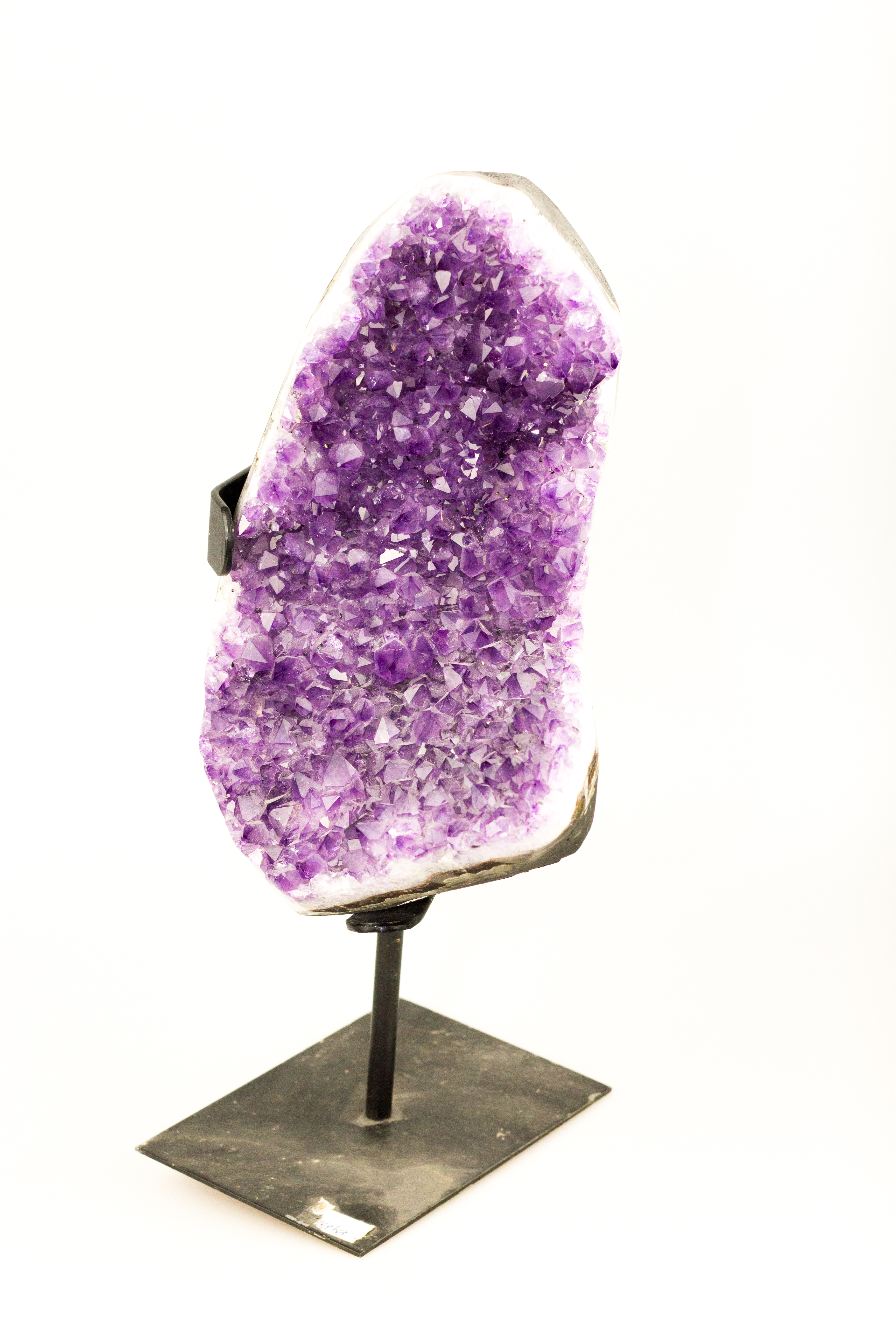 Amethystdrusenstück polierter Rand ca. 4 Kg