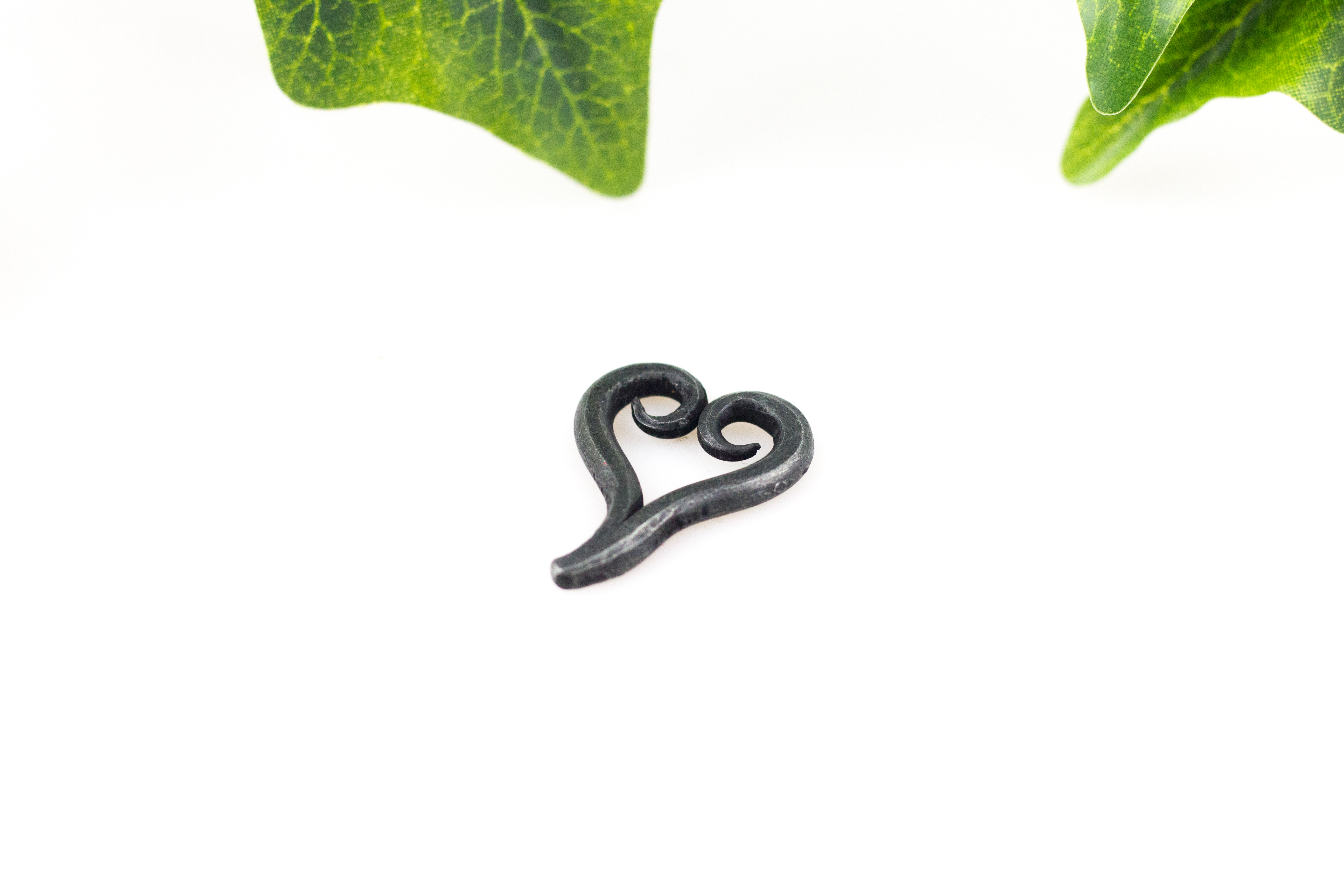 Amulett geschmiedetes Herz - klein