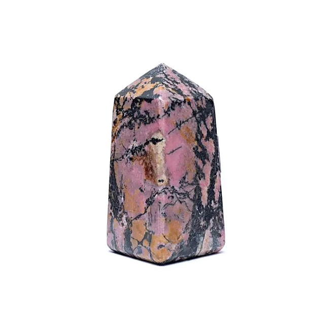 Obelisk Rhodonit - 9,5x3x3,5 cm
