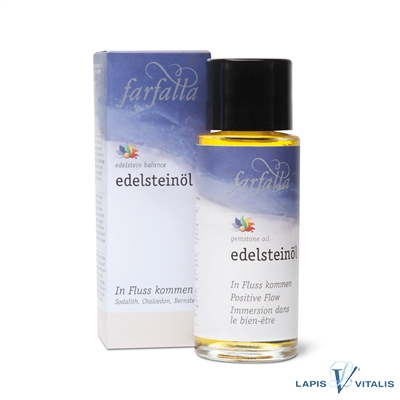 Edelstein-Massageöl In Fluss kommen 80 ml