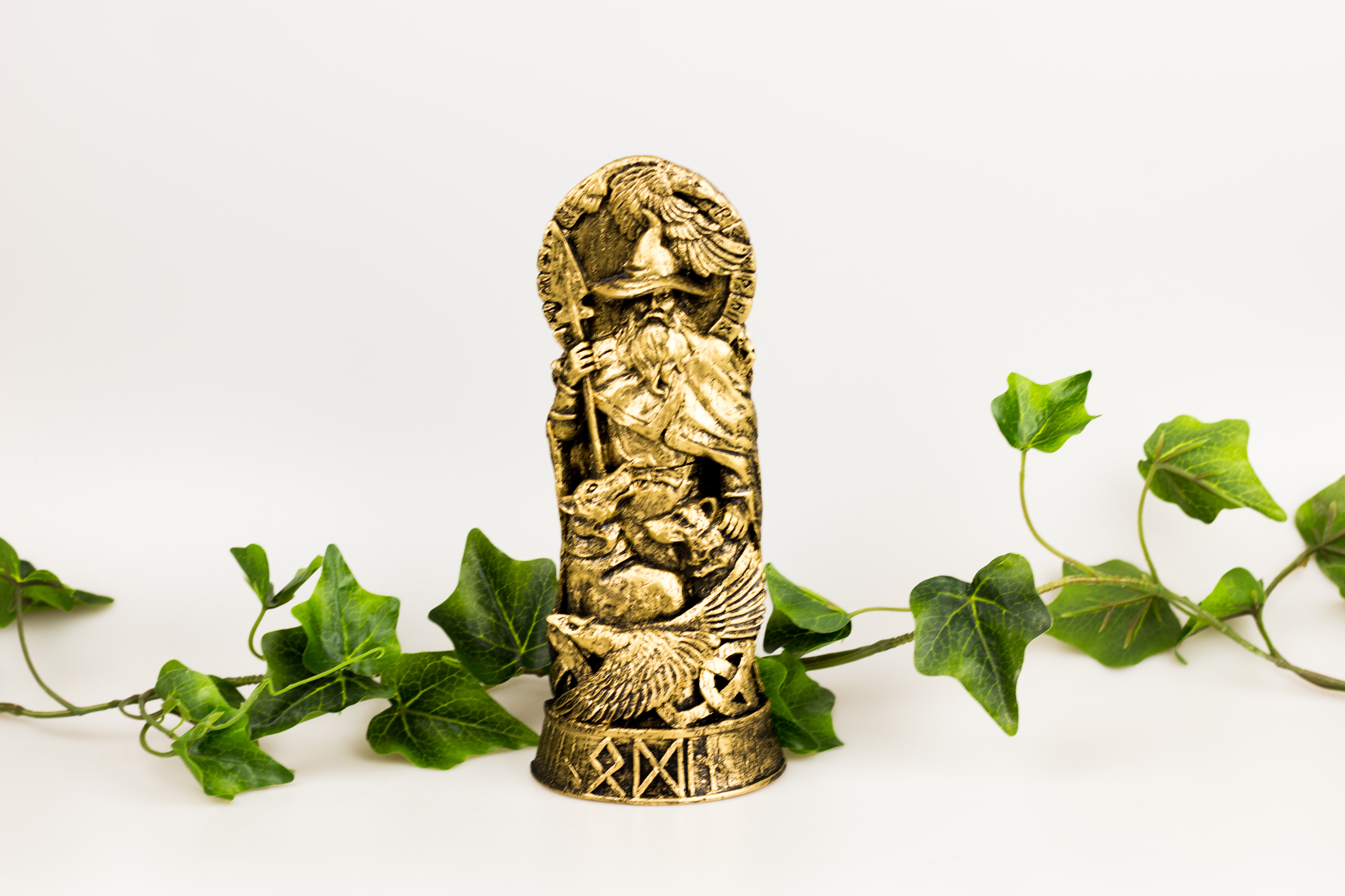 Resin Figur Odin - Nordische Mythologie